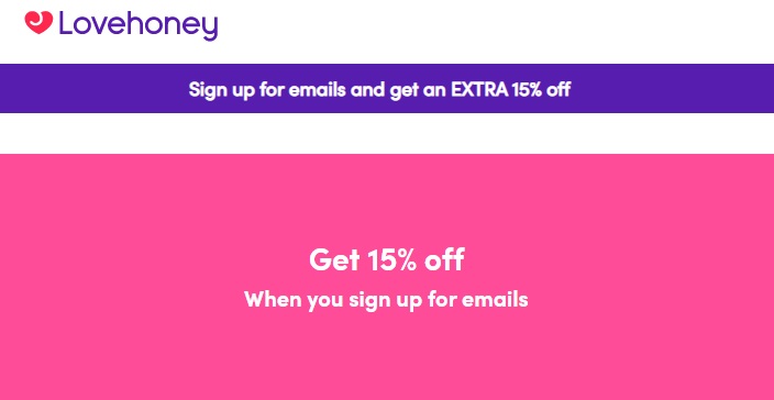 lovehoney.com kuponger